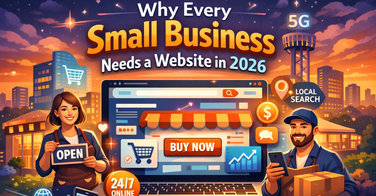why small businesses need a website
